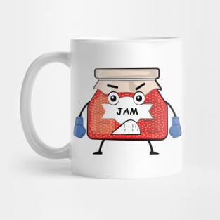 Jam Boxer - Funny Character Illustration Mug